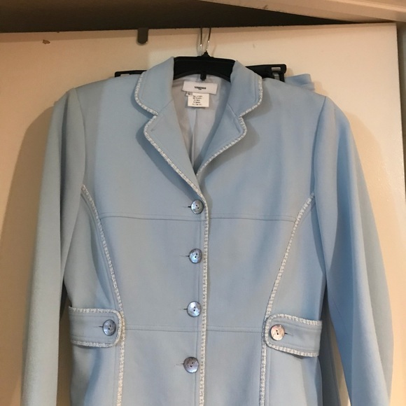 Vertigo Paris pant suit baby blue 150 firm - Picture 5 of 5